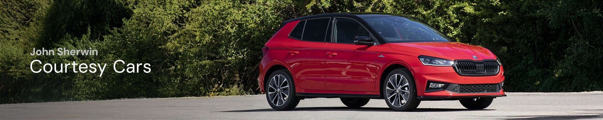 Courtesy Cars at John Sherwin VW & Audi Specialist Ltd